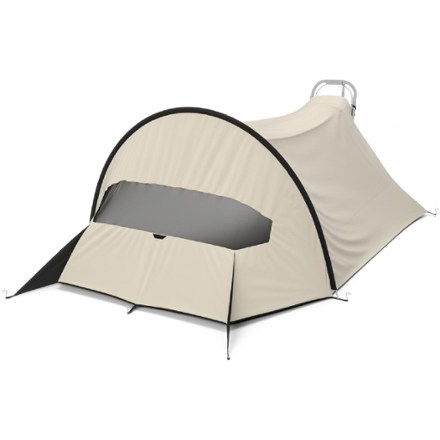 camping wood burning tent stove KingCamp Surefire (Size L) Schlummersack Schlafsack mit Füssen, Size:12x10x5.5M /40x32x18ft (60-71 people) Double stove top to 14ft