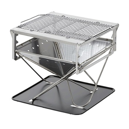 Snow Peak Pack & Carry Fire Place XL in Silver Snow Peak