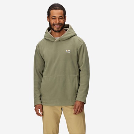 patagonia Men's Los Gatos Crew S カーキ Patagonia Los Gatos Crew Fleece Jacket - Men's - Clothing