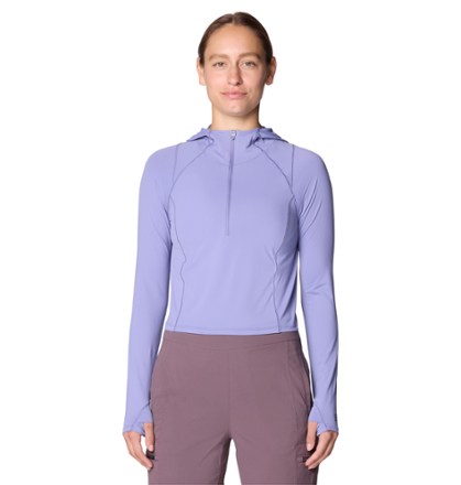 Mountain Hardwear Crater Lake Crop Zip Top - Women's | REI Co-op