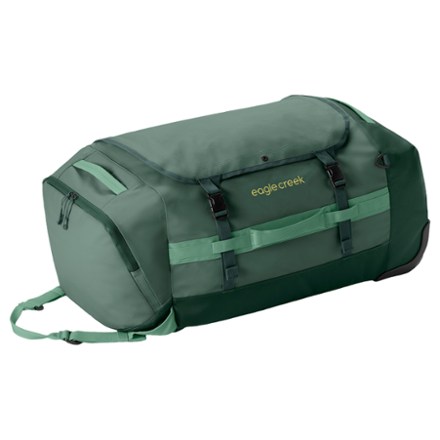 eagle creek duffel bag or patagonia Cargo Hauler XT Wheeled - Wheeled Backpack Duffel - Deployable Backpack Straps - Lockable U-Lid & Easy Access Compartment - 32