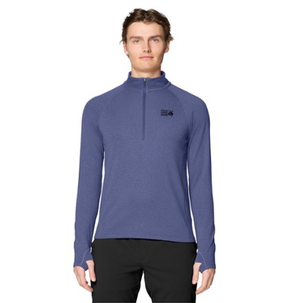 大河 Mountain Hardwear Crater Lake Heavyweight Half-Zip Top - Men's