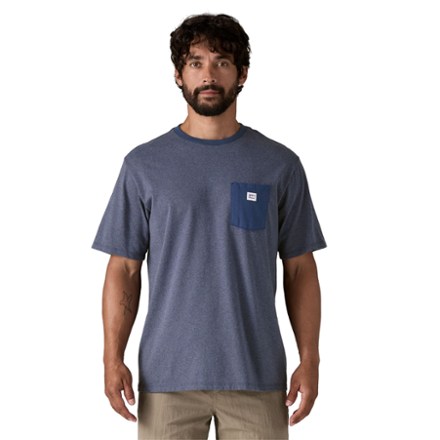 Patagonia Shop Sticker Pocket Responsibili-Tee Shirt - Men's 0