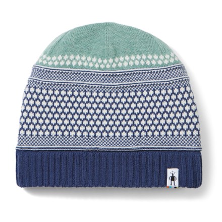 Popcorn Cable Reversible Beanie