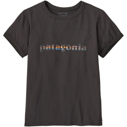 Patagonia '73 Text Logo Organic Ringer T-Shirt - Women's | REI Co-op