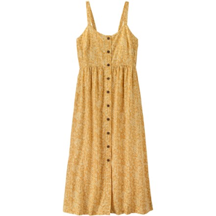 Patagonia Garden Island Dress - Women's Wildflower Pastel / Beeswax Tan M