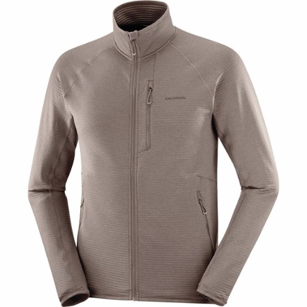 Salomon Essential Lightwarm Full-Zip Fleece Jacket - Men's