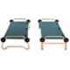 Disc-O-Bed Cam-O-Bunk Cots with Organizers - Large